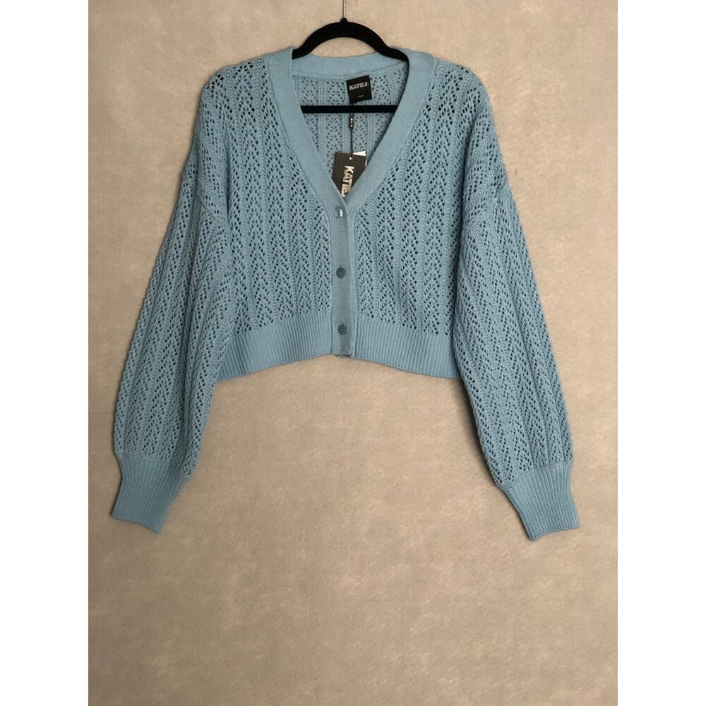 KatieJNYC Erica Sweater J Long Sleeve in Glacier Junior Girls Small NEW